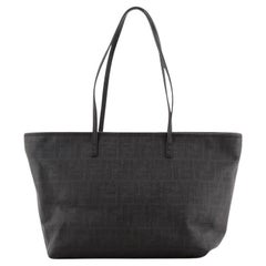 Fendi Roll Tote Zucca Coated Canvas Medium