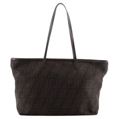 Fendi Roll Tote Zucca Nylon Large