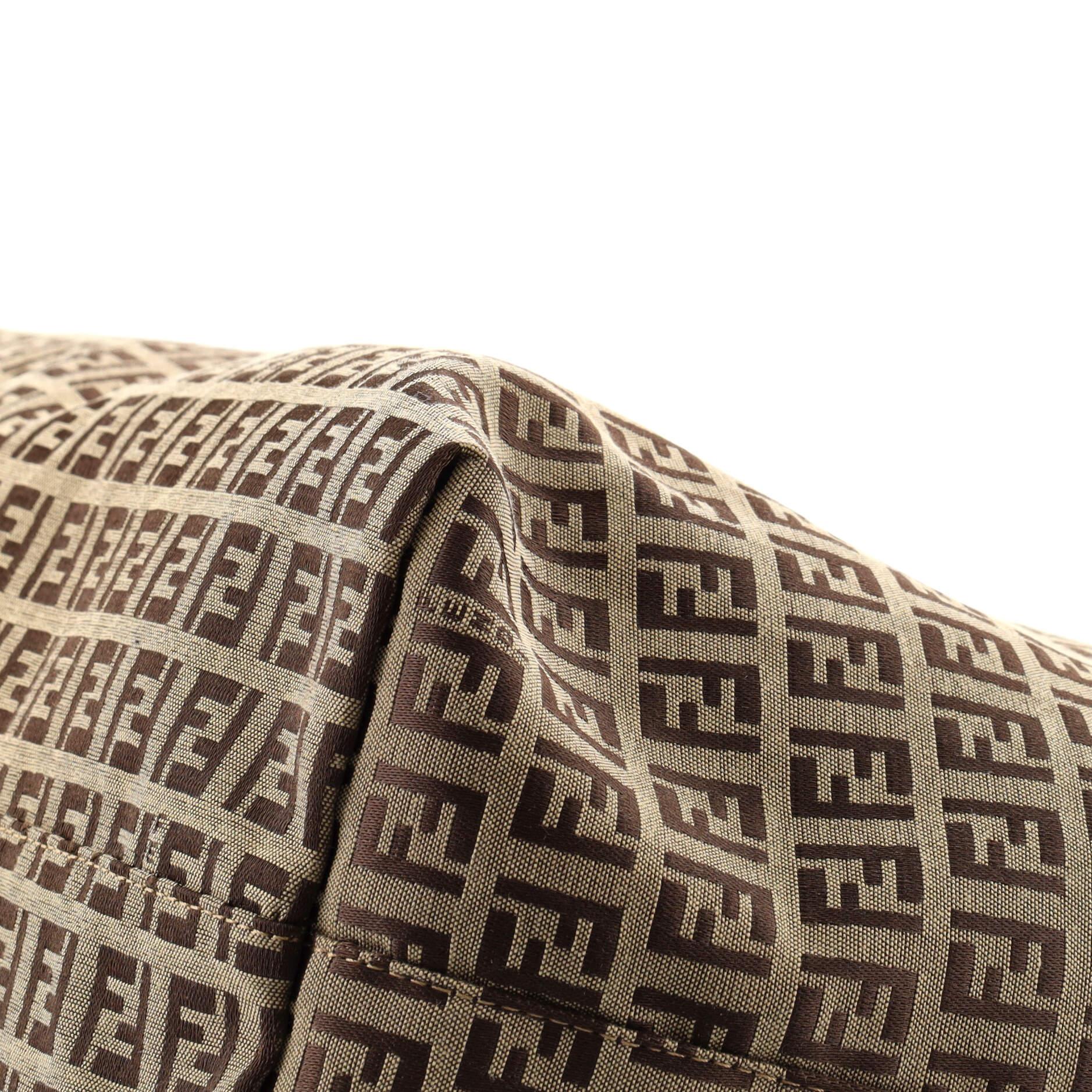 Fendi Roll Tote Zucchino Canvas Groß 1