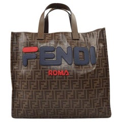FENDI ROMA Carrier Bag Monogram Canvas