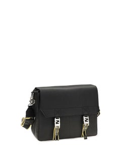 Fendi Roma Crossbody Bag — Black