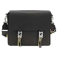 Fendi Roma Crossbody Bag — Black