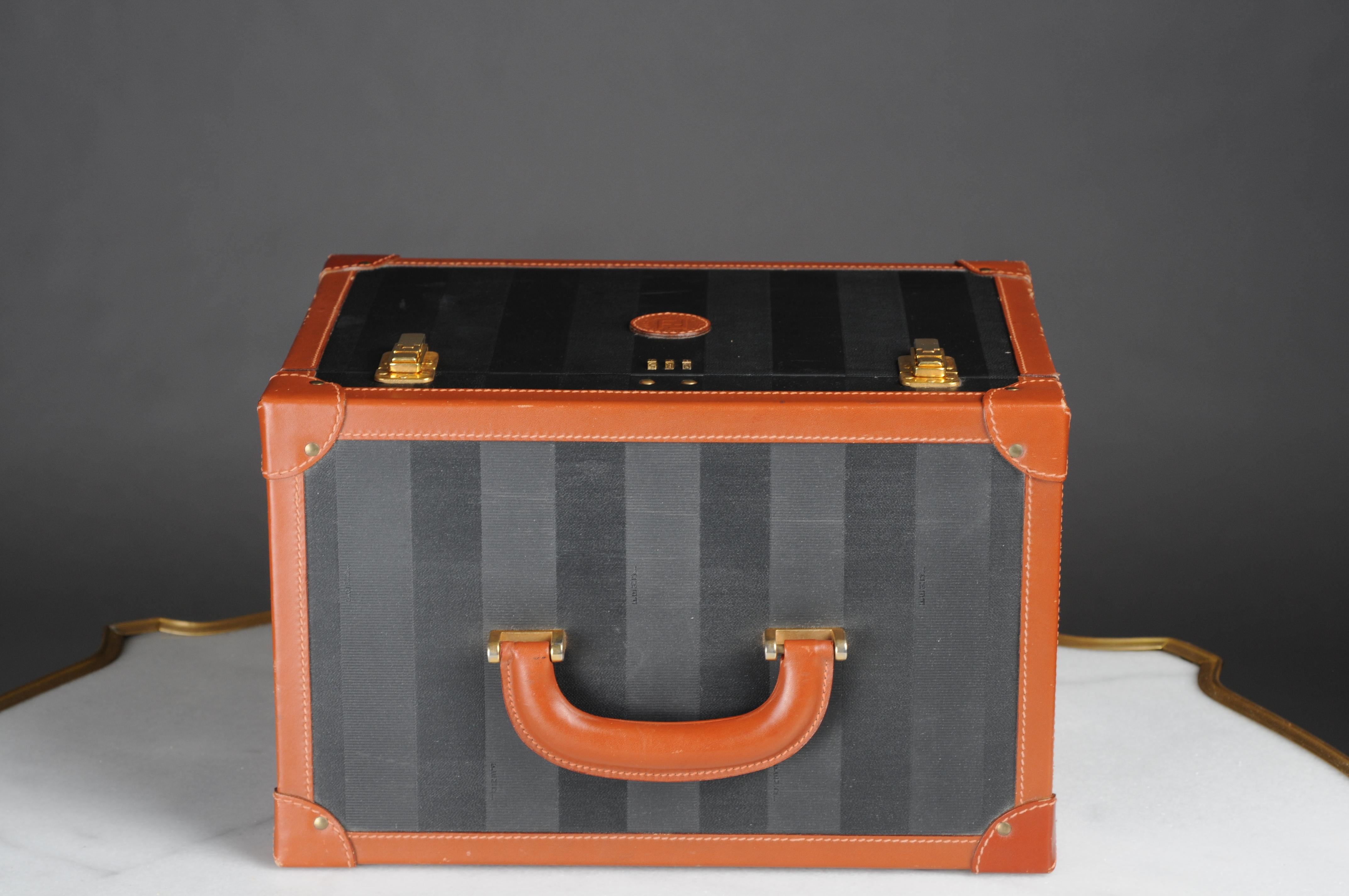 Fendi Roma  Vanity Beauty case  For Sale 1