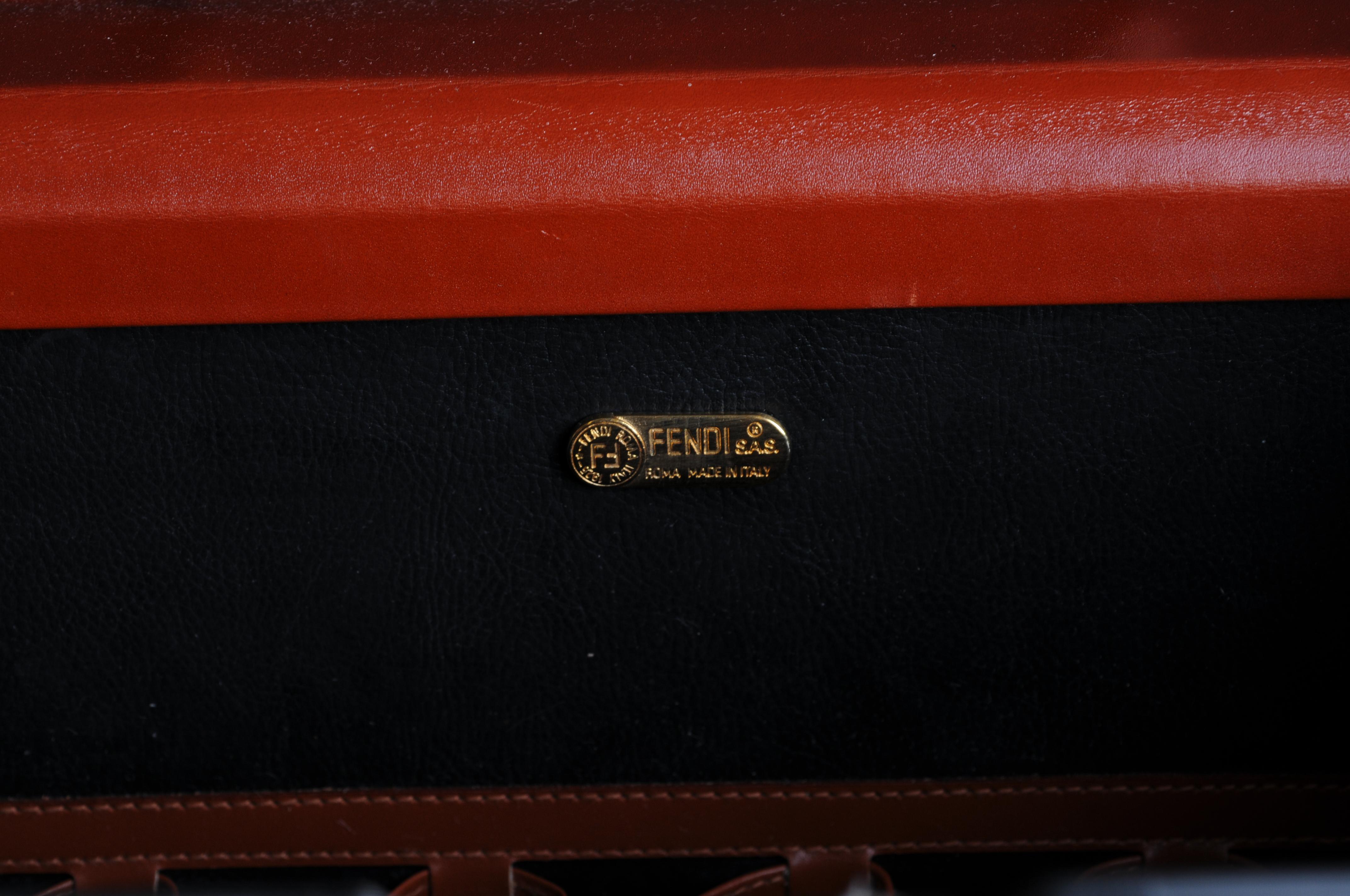 Fendi Roma  Vanity Beauty case  For Sale 5