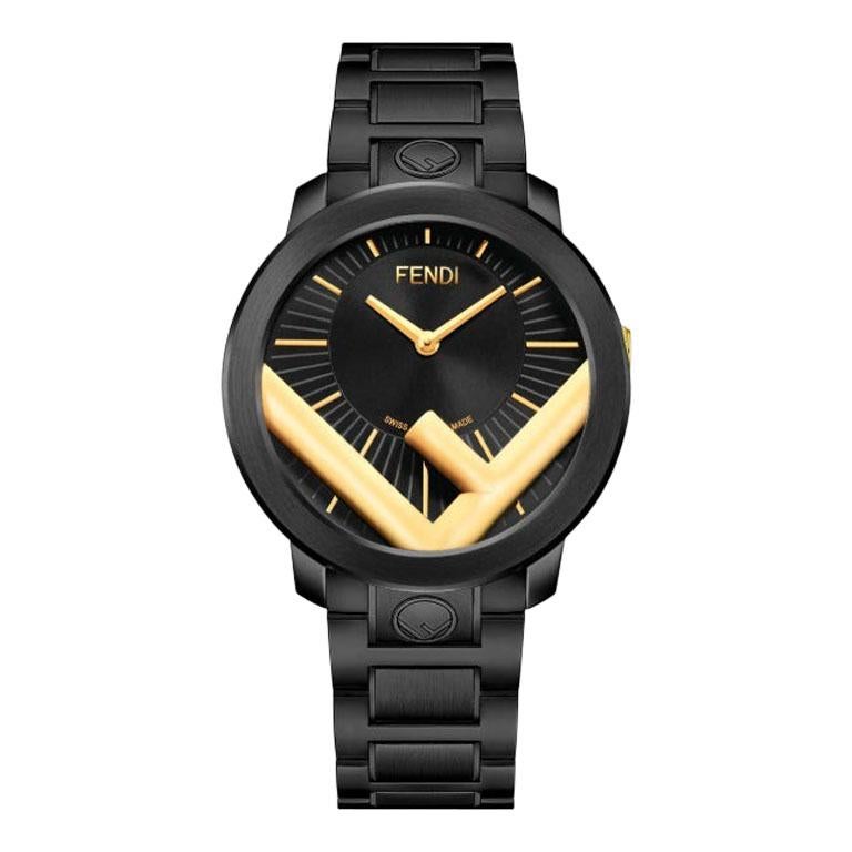 Fendi Run Away Black Dial Watch F713111000 For Sale