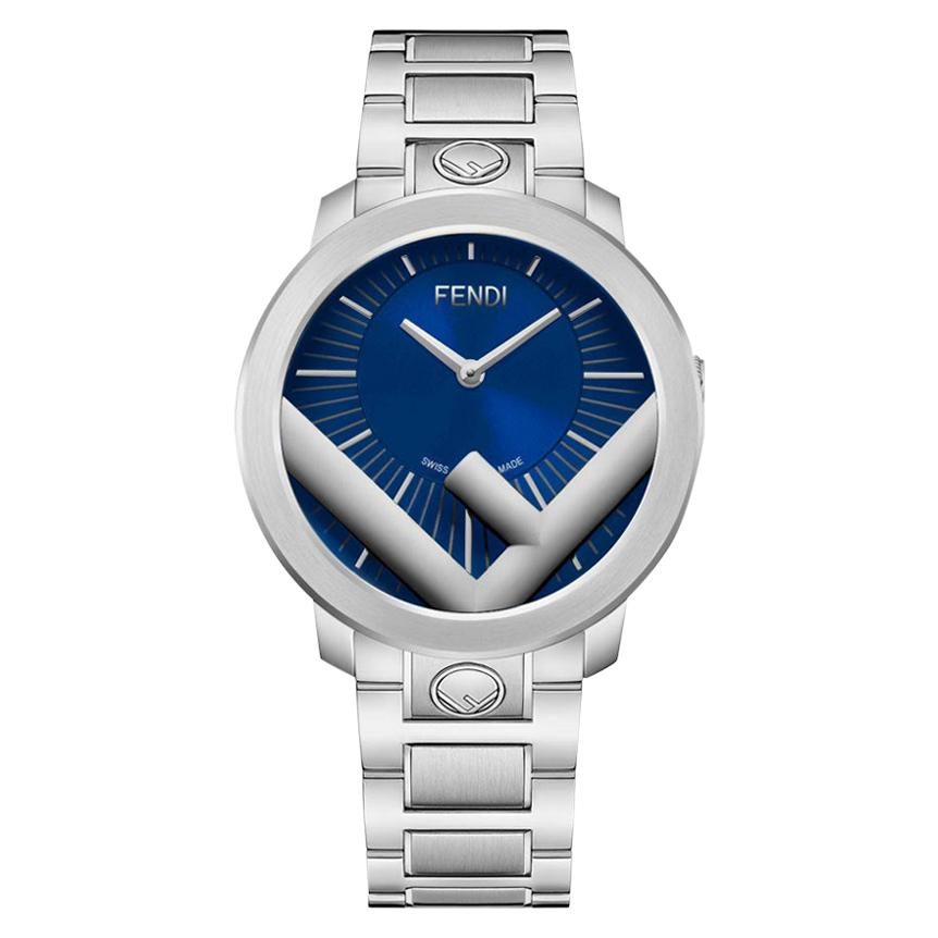 Fendi Run Away Blue Dial Watch F711013000