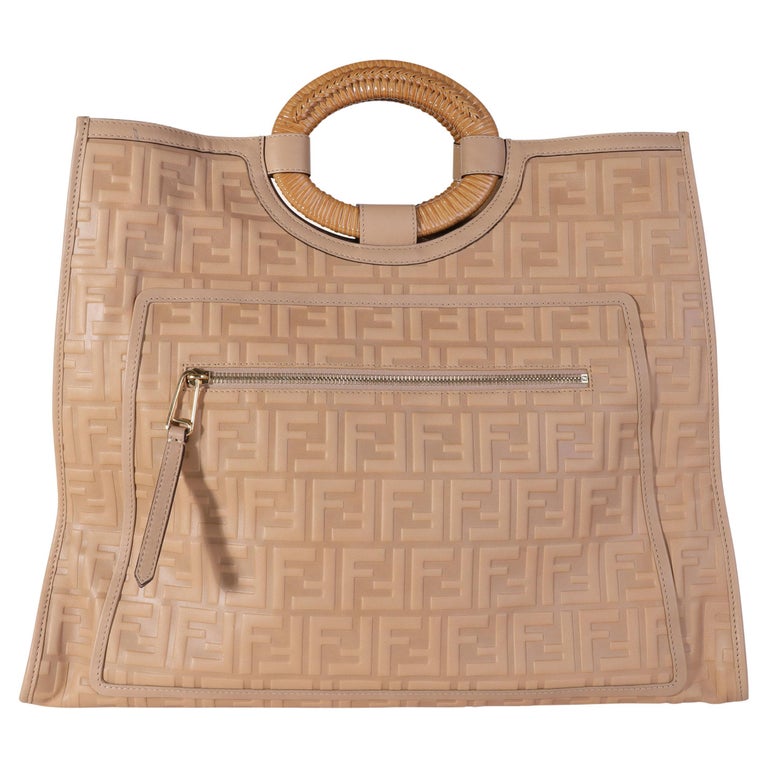 Fendi Runaway FF 1974 Large Shopping Tote For Sale at 1stDibs