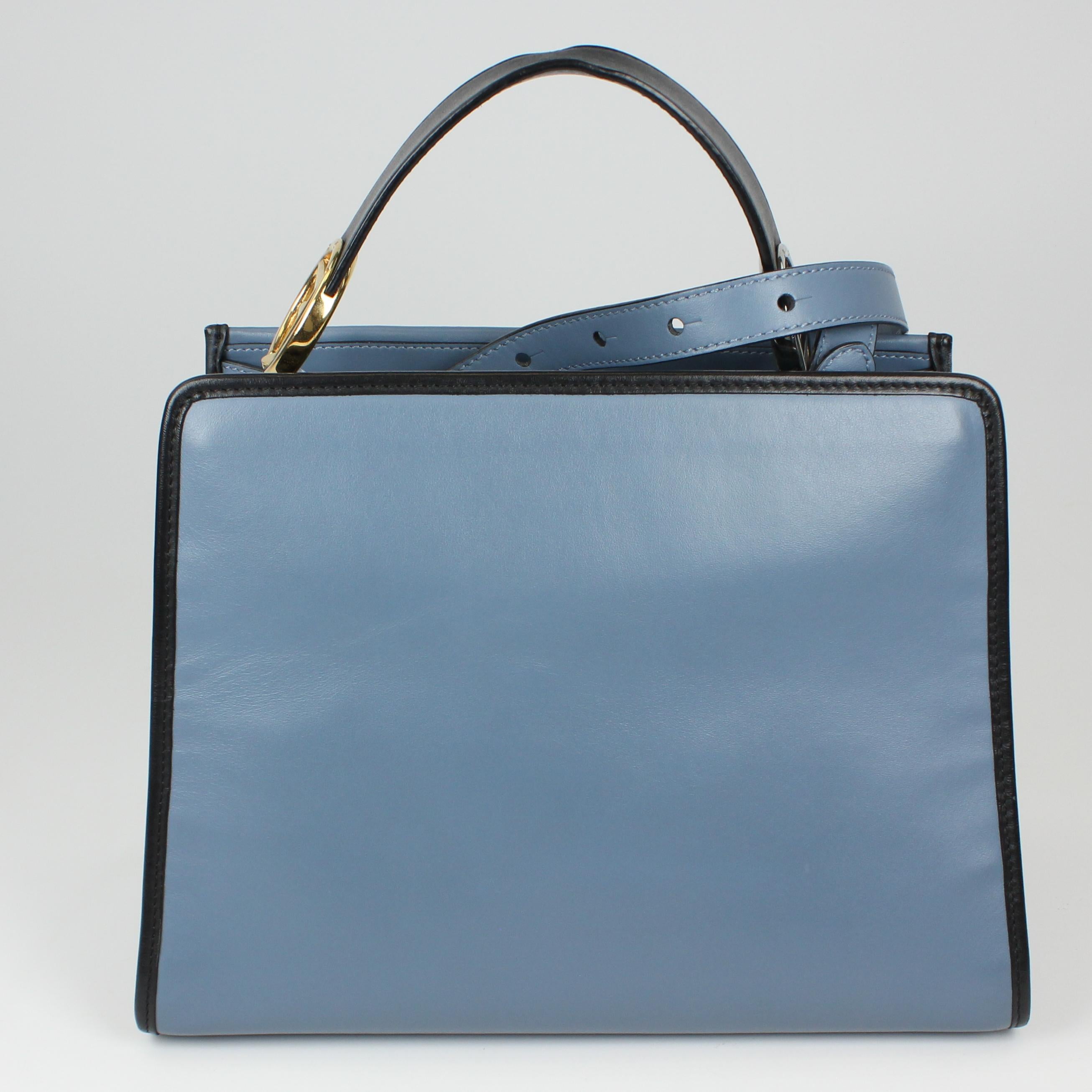 Fendi Runaway Handbag in Leather 4