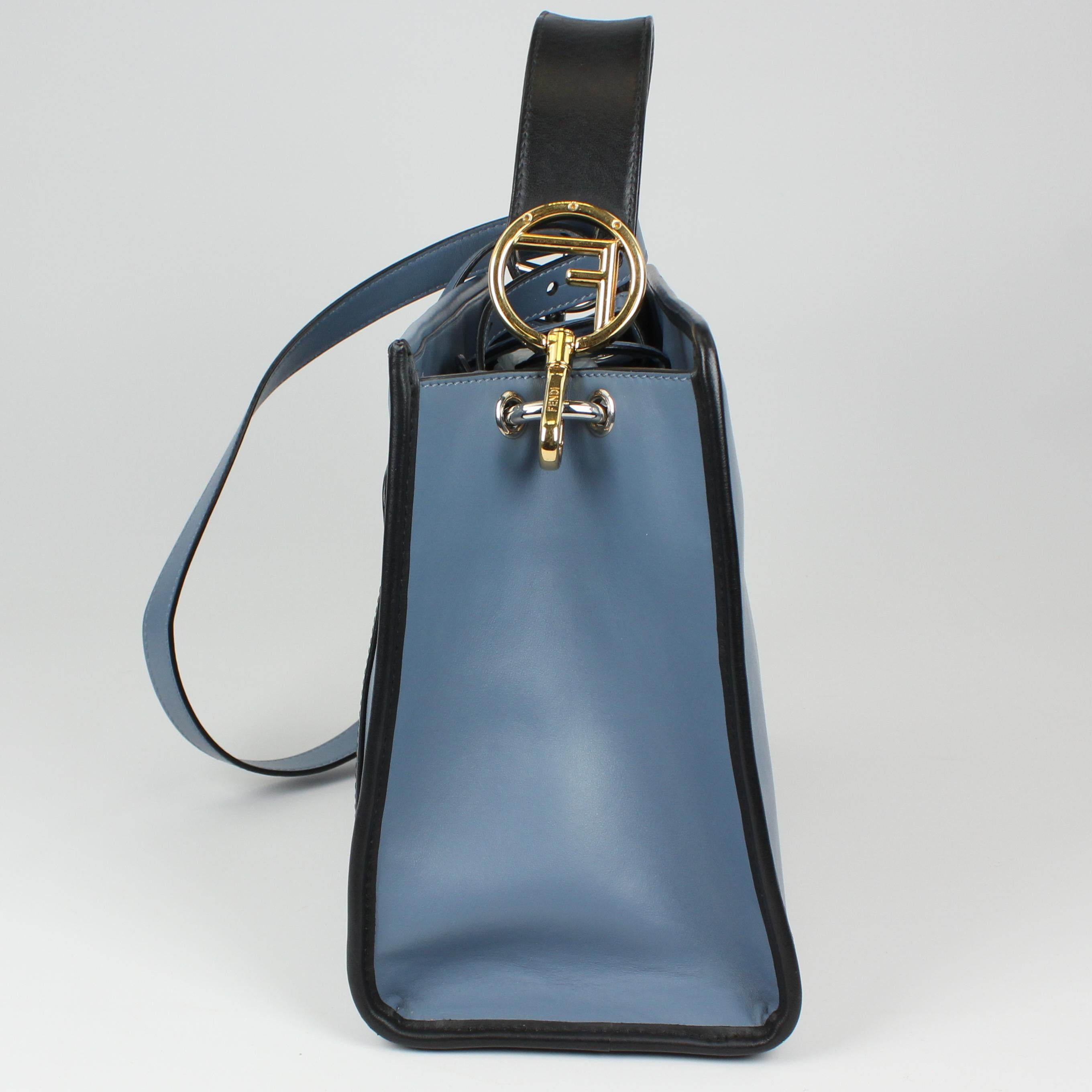 Fendi Runaway Handbag in Leather 5