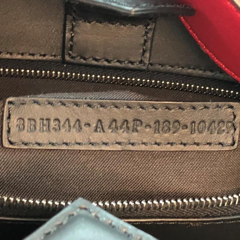 Fendi Runaway Handbag Inlaid Zucca Leather Small 2
