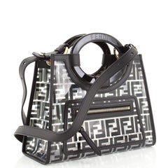 Fendi Runaway Shopper Tote Zucca PU Small