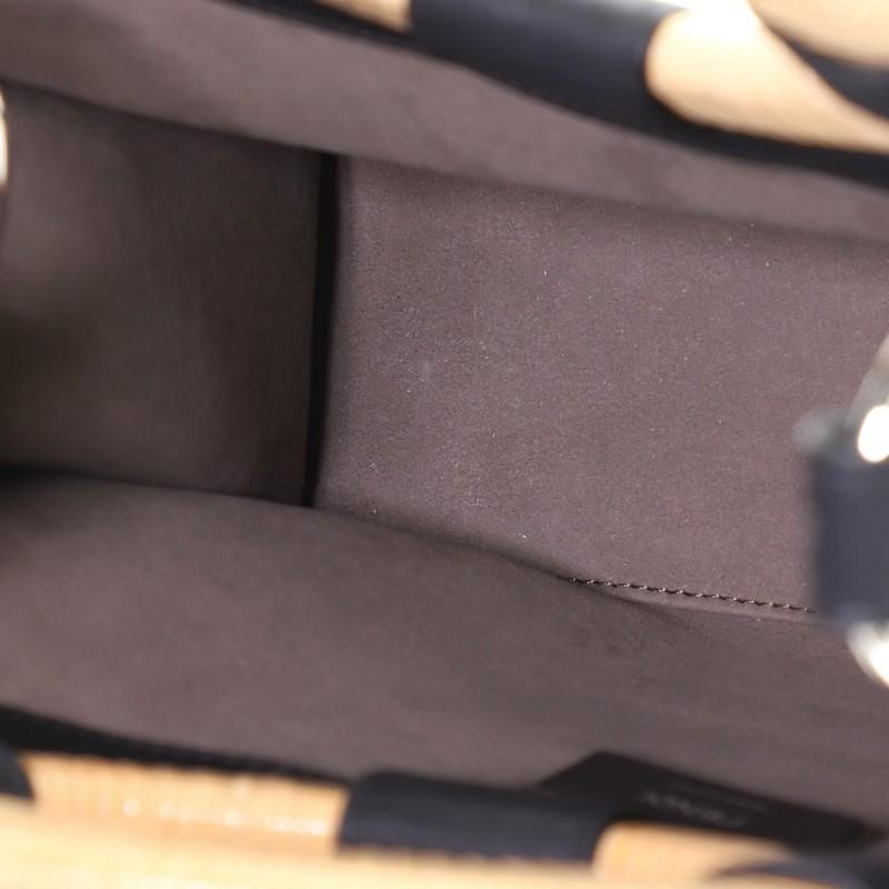 Fendi Runaway Tote Logo Embossed Leather Small 1