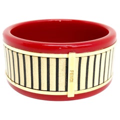 Fendi Runway Bangle Bracelet