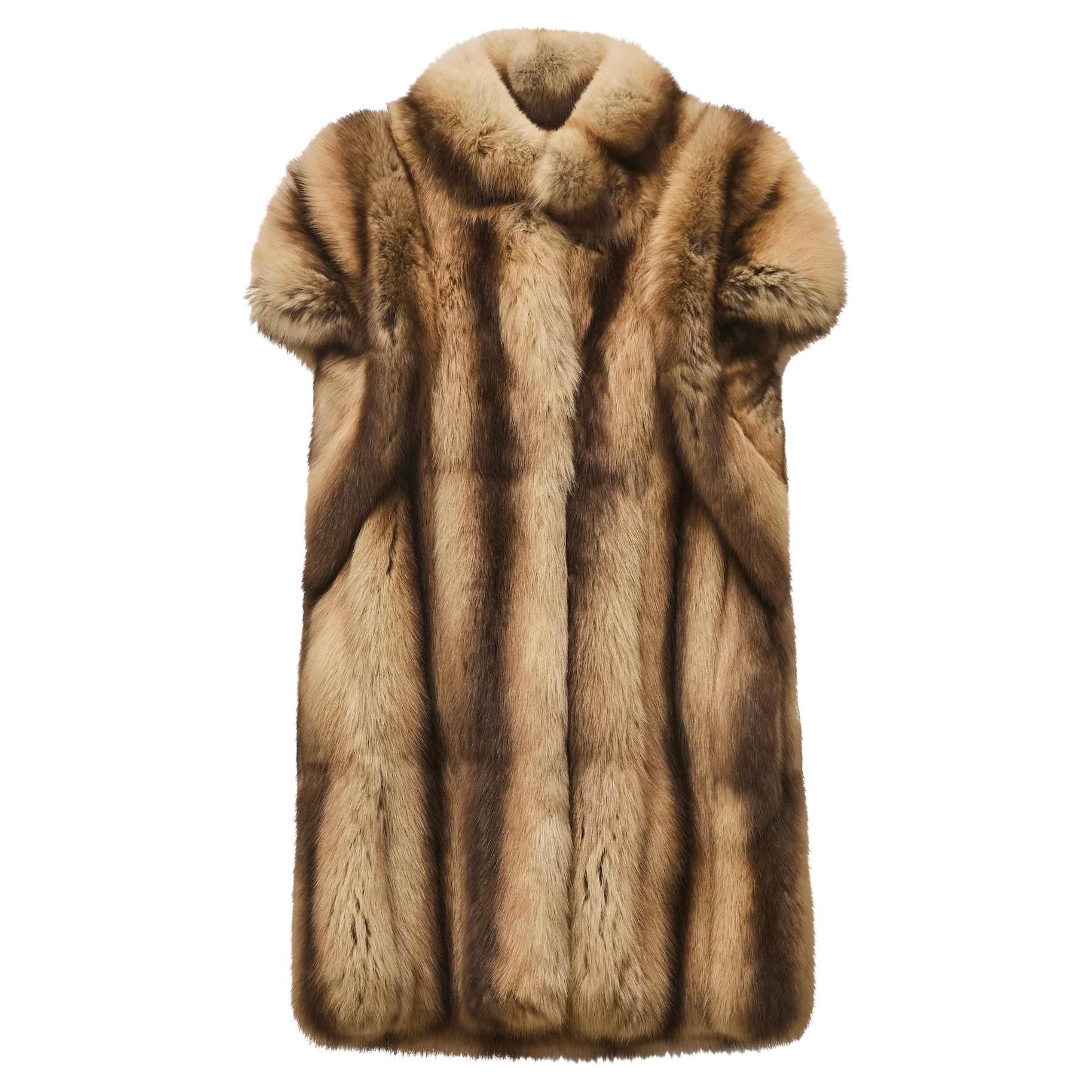 Fendi Sable Fur Hooded Gilet