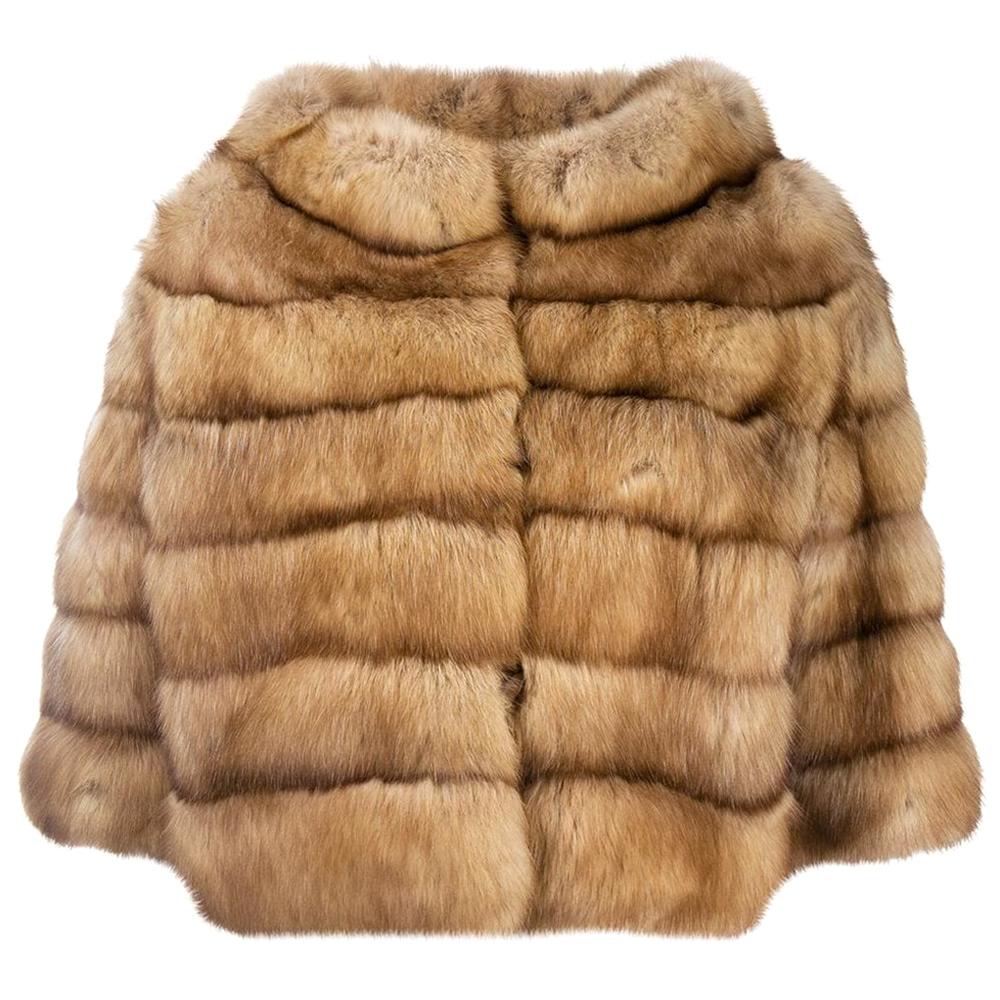 Fendi Sable Fur Jacket For Sale at 1stDibs