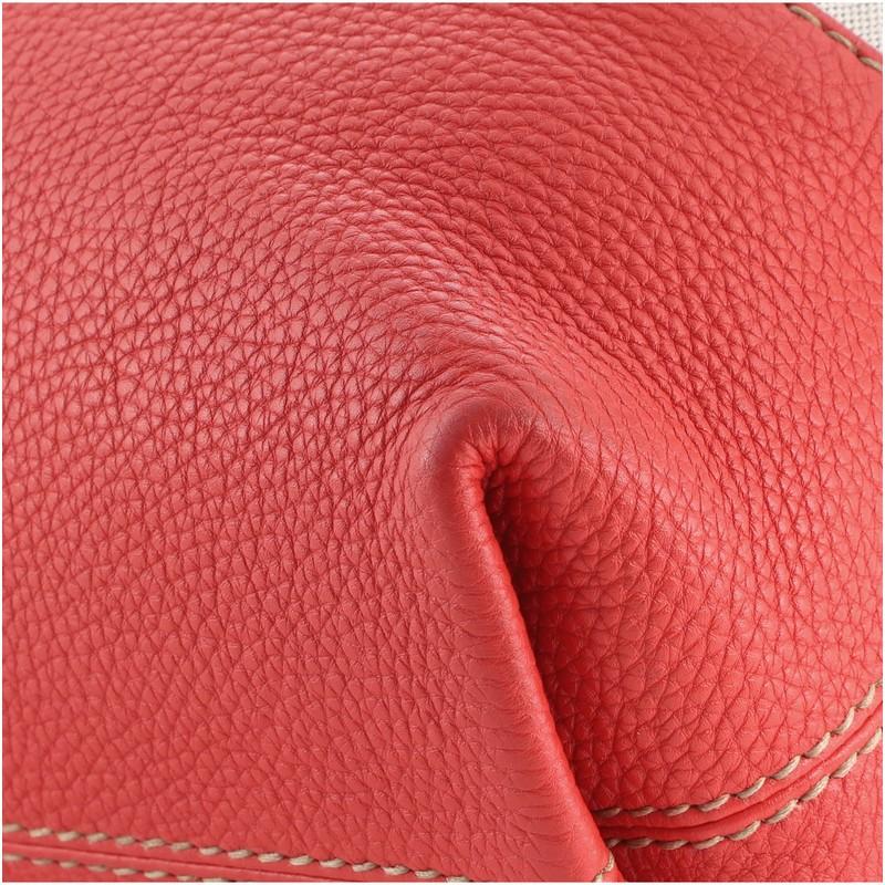 Fendi Selleria 2Bag Canvas and Leather In Good Condition In NY, NY