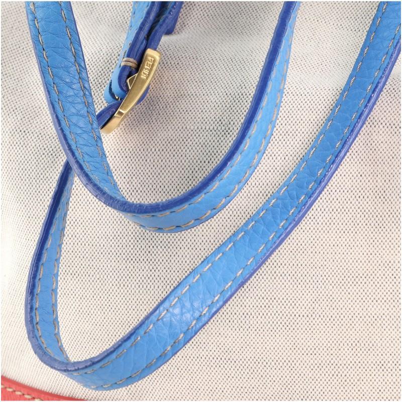 Fendi Selleria 2Bag Canvas and Leather 1