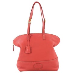 Fendi Selleria 2Bag Leather, crafted from red leather