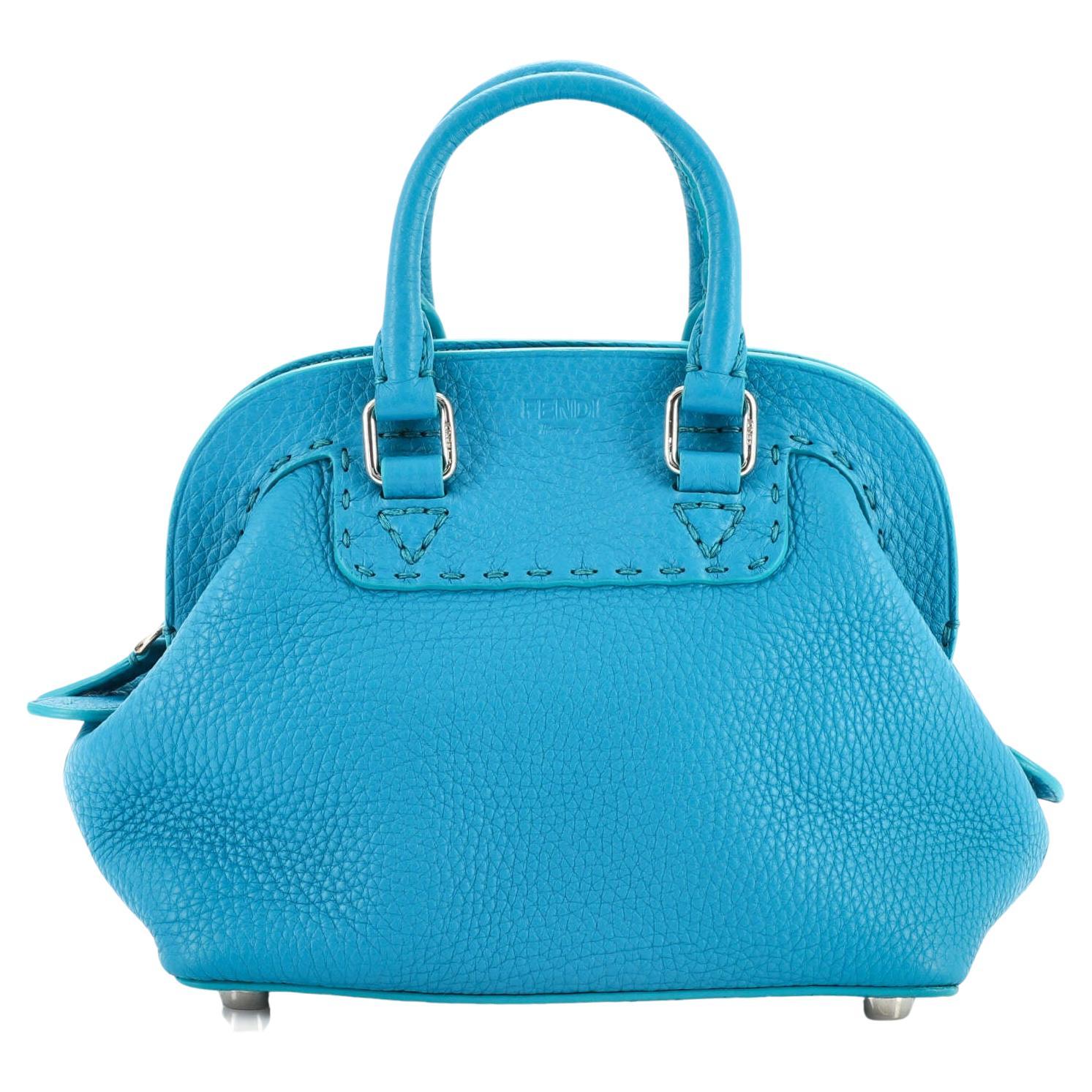 Fendi Selleria Adele 1328 Handbag Leather Mini