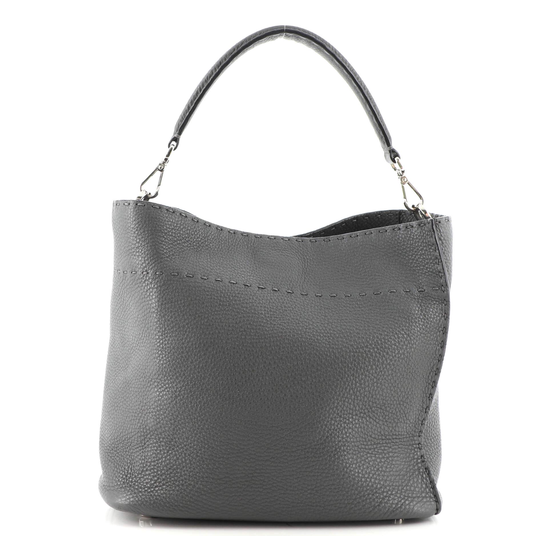 Women's or Men's Fendi Selleria Anna Bucket Bag Leather