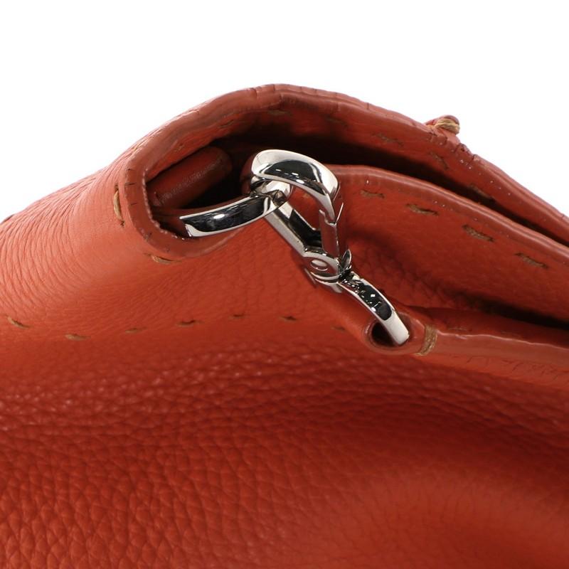 Fendi Selleria Anna Bucket Bag Leather Small In Good Condition In NY, NY