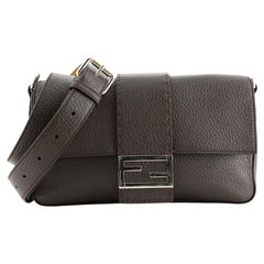 Fendi: Selleria Baguette Convertible Belt Bag Leather Medium