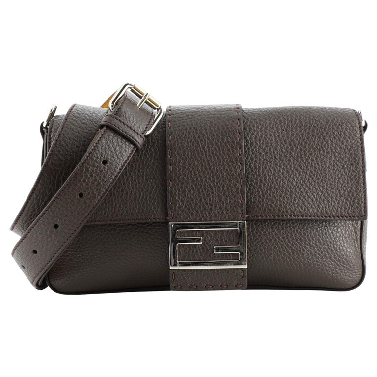 Fendi Selleria Baguette Convertible Belt Bag Leather Medium at 1stDibs