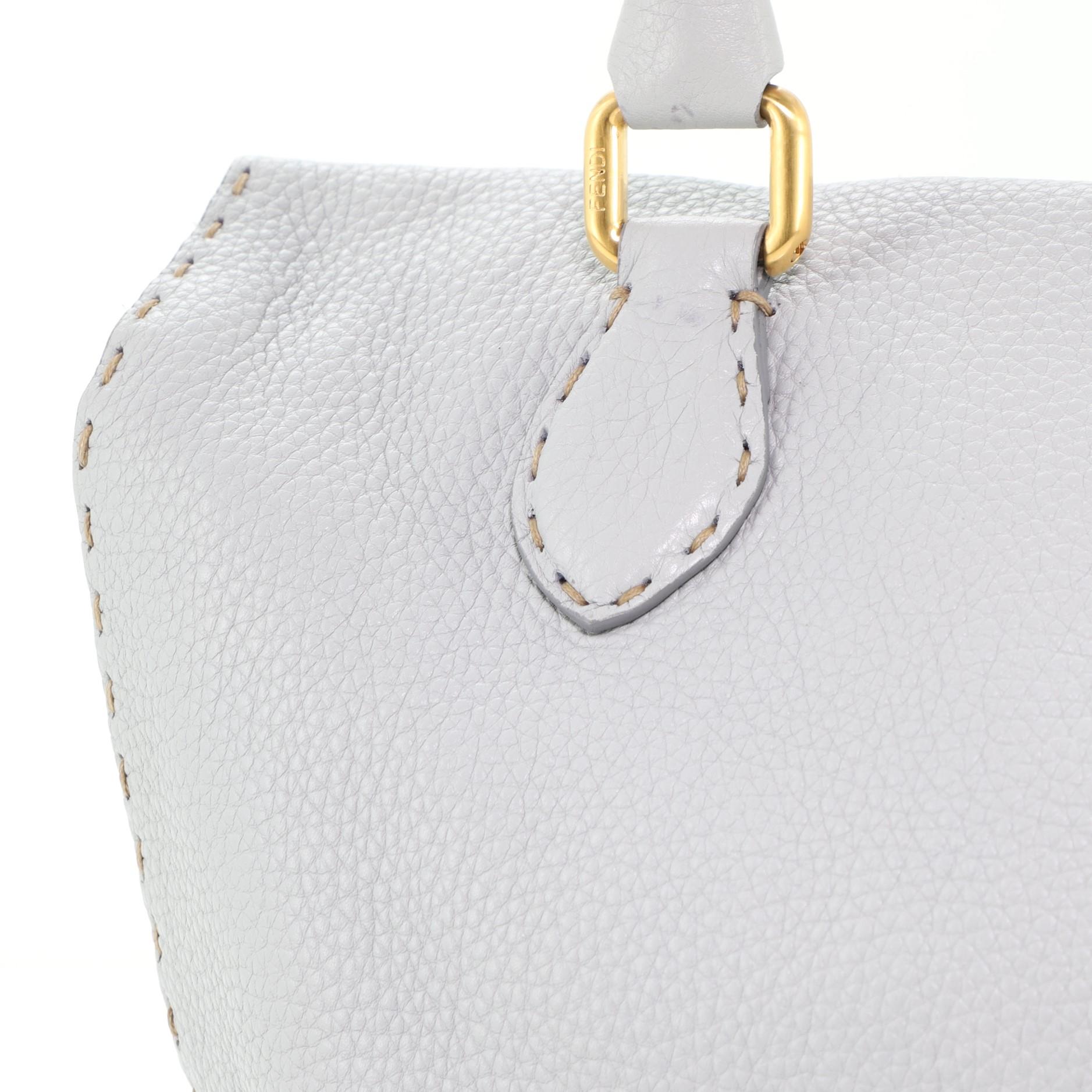 Fendi Selleria Firenze Handbag Leather Medium 3