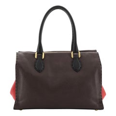 Fendi Selleria Firenze Handbag Leather Medium
