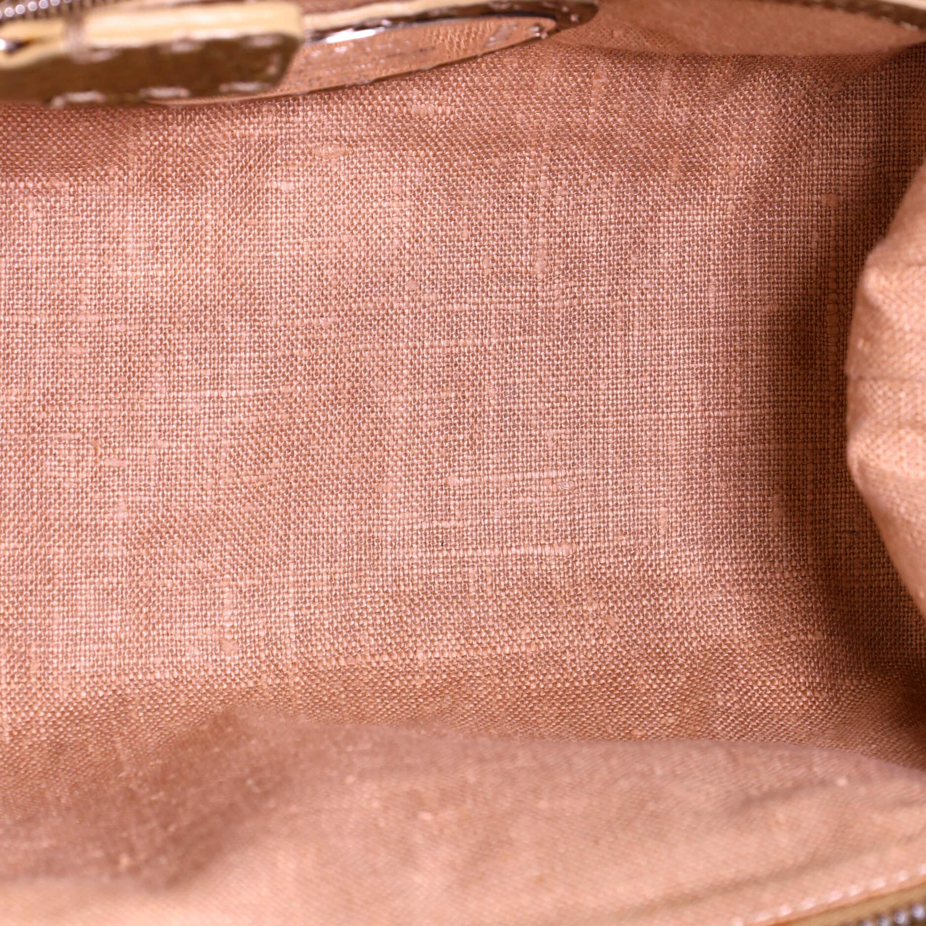 Brown Fendi Selleria Frame Doctor Bag Leather Mini