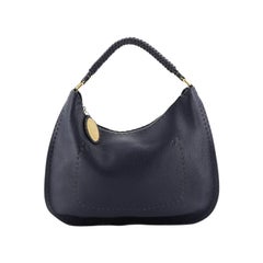 Fendi  Selleria Hobo Grainy Leather Large