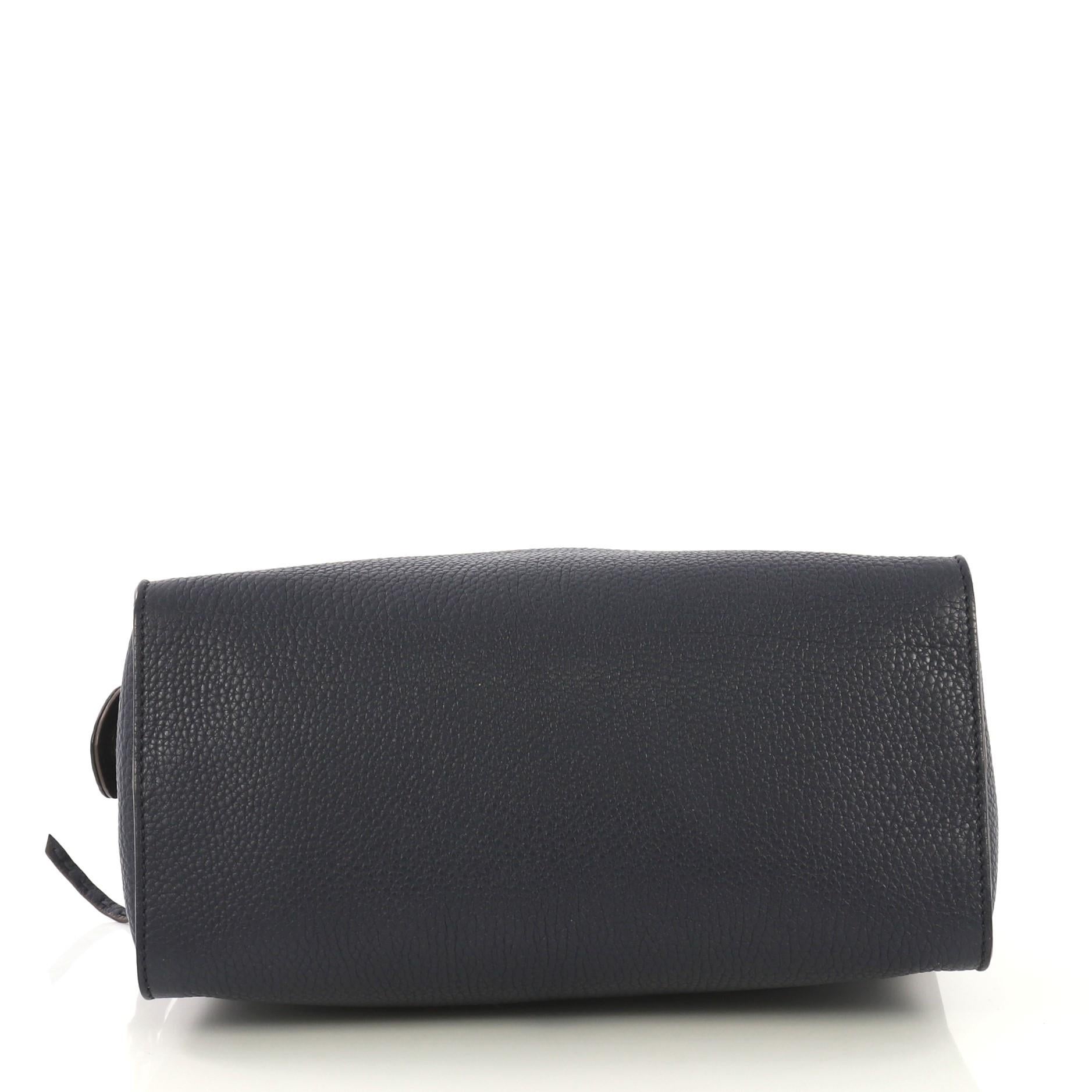 Black Fendi Selleria Lei Bag Leather