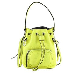 Fendi Selleria Mon Tresor Bucket Bag Leather Mini