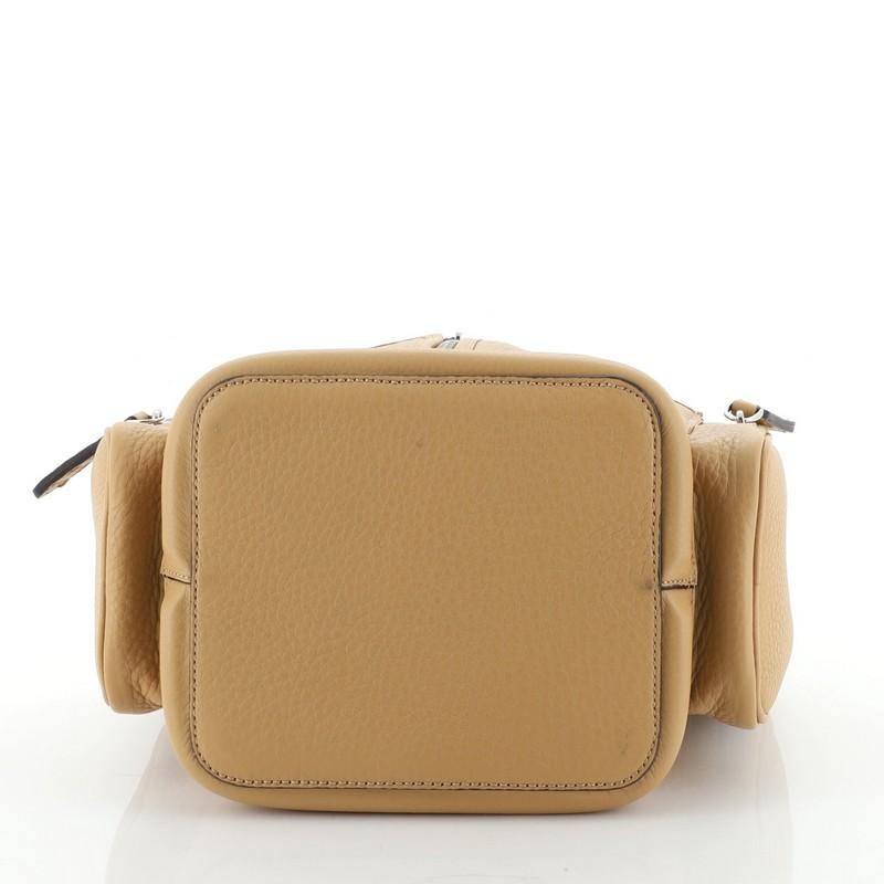 Fendi Selleria Mon Tresor Bucket Bag Leather Small  In Good Condition In NY, NY