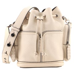 Fendi Selleria Mon Tresor Bucket Bag Leather Small