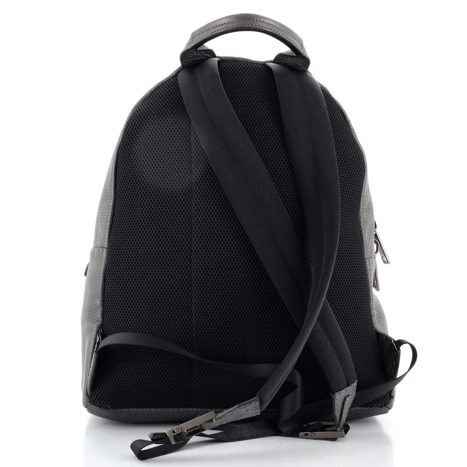fendi monster backpack fake vs real