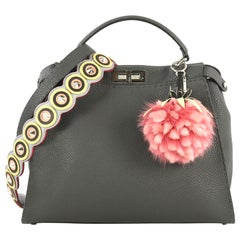 Fendi Selleria Peekaboo Bag Grainy Leather Large