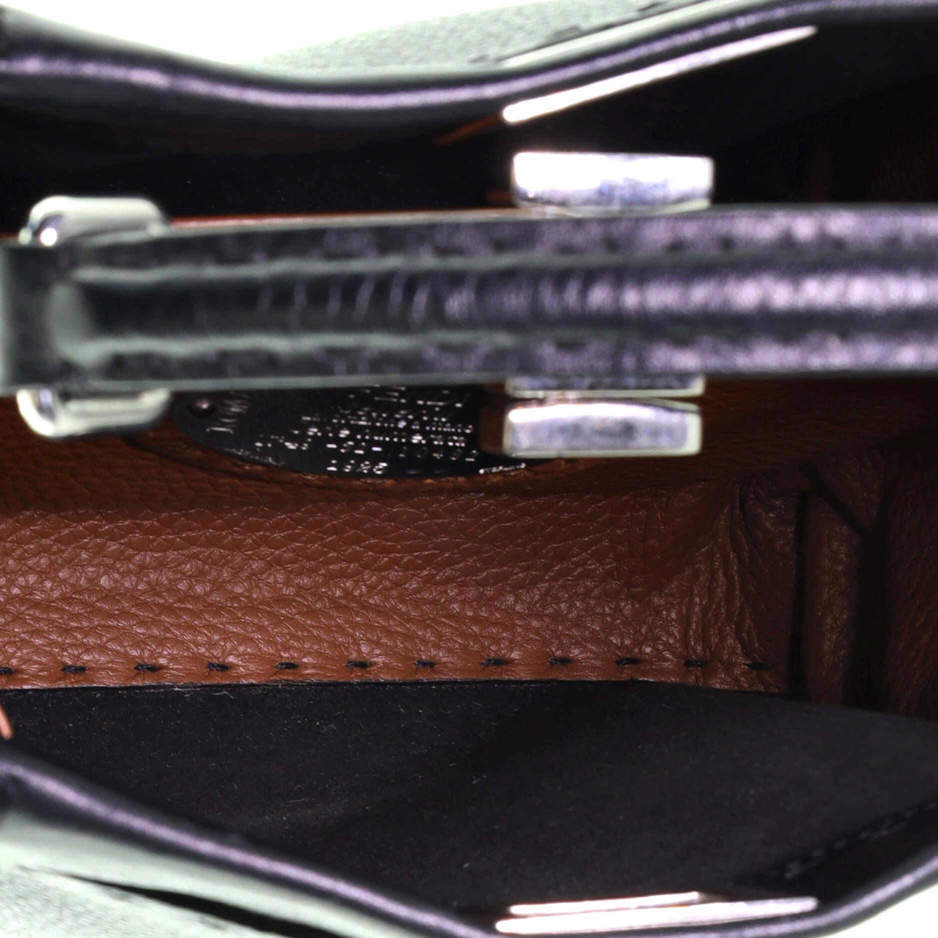 Fendi Selleria Peekaboo Bag Leather Mini 1