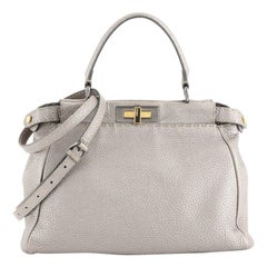 Fendi Selleria Peekaboo Bag Leather Regular