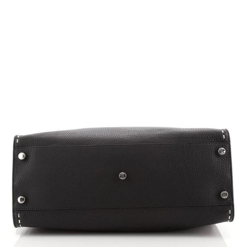 Fendi Selleria Peekaboo Bag Leather with Studded Detail XL In Good Condition In NY, NY