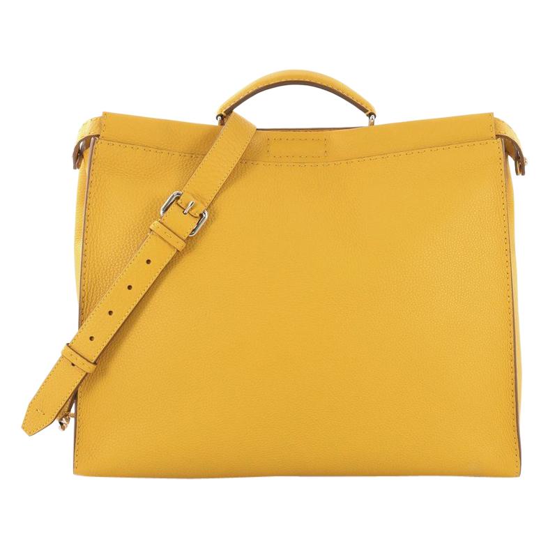 Fendi Selleria Peekaboo Bag Leather XL