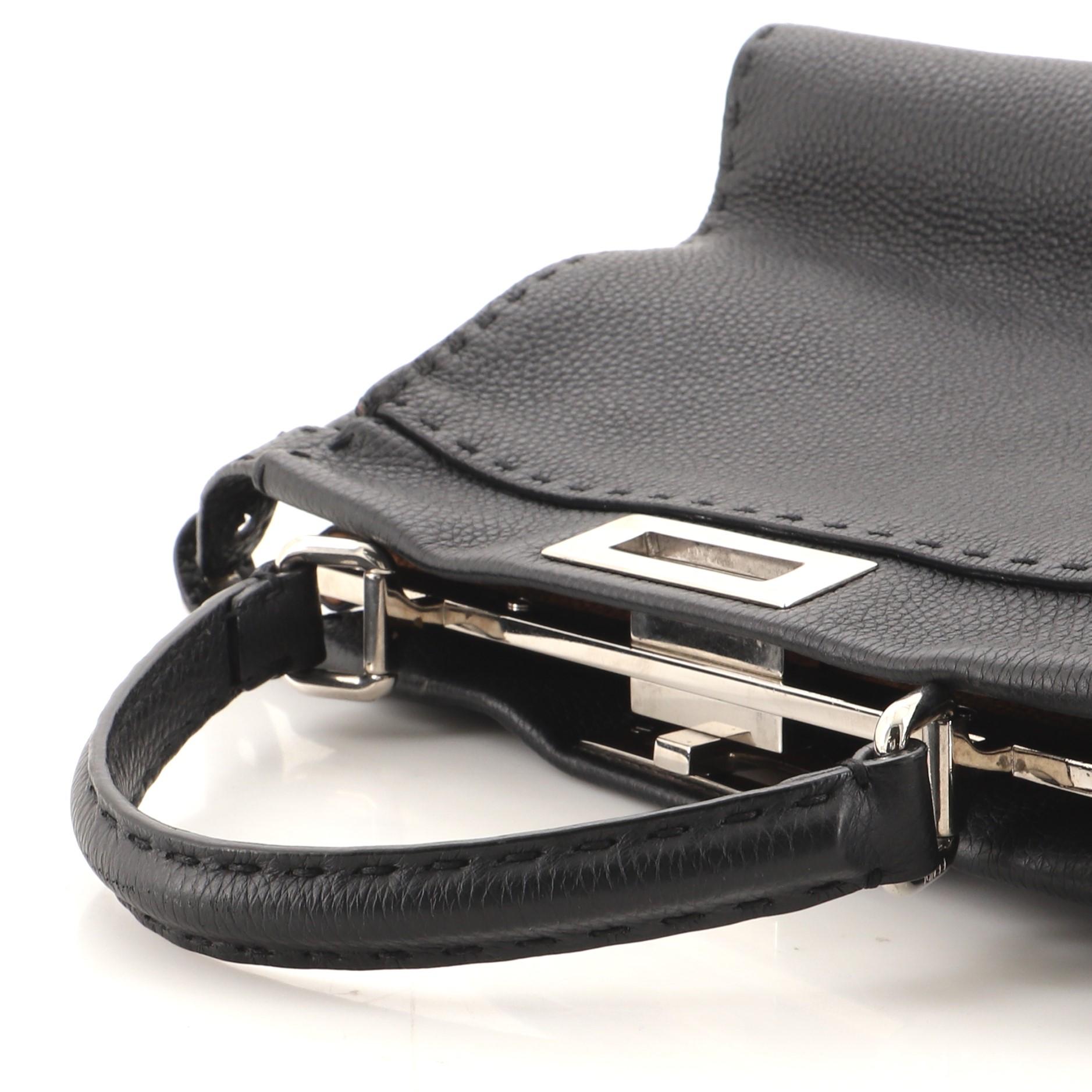 Fendi Selleria Peekaboo Bag Rigid Leather Regular 1