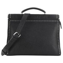 Fendi Selleria Peekaboo Fit Bag Leather Regular