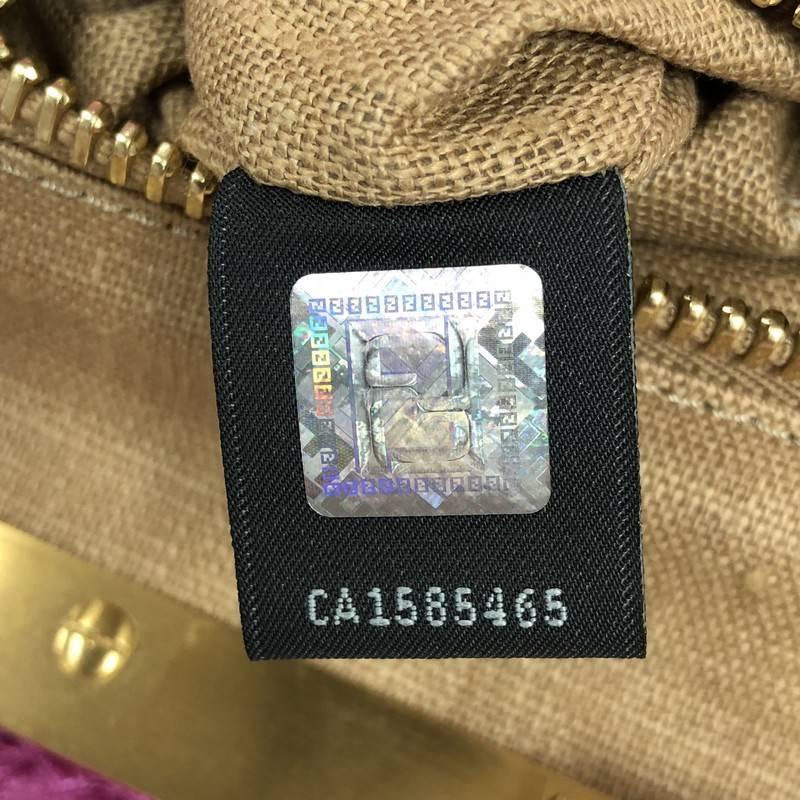 Fendi Selleria Peekaboo Handbag Leather Regular 3
