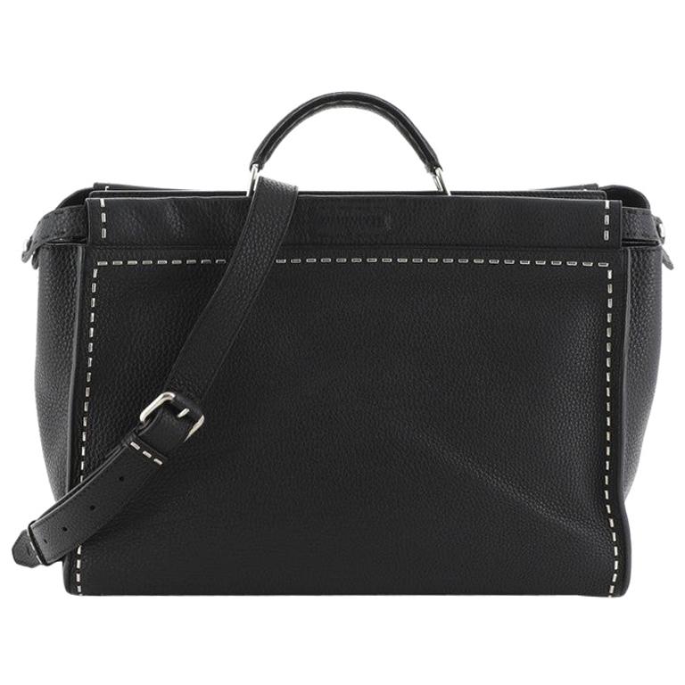 Fendi  Selleria Peekaboo Iconic Fit Bag Leather Large