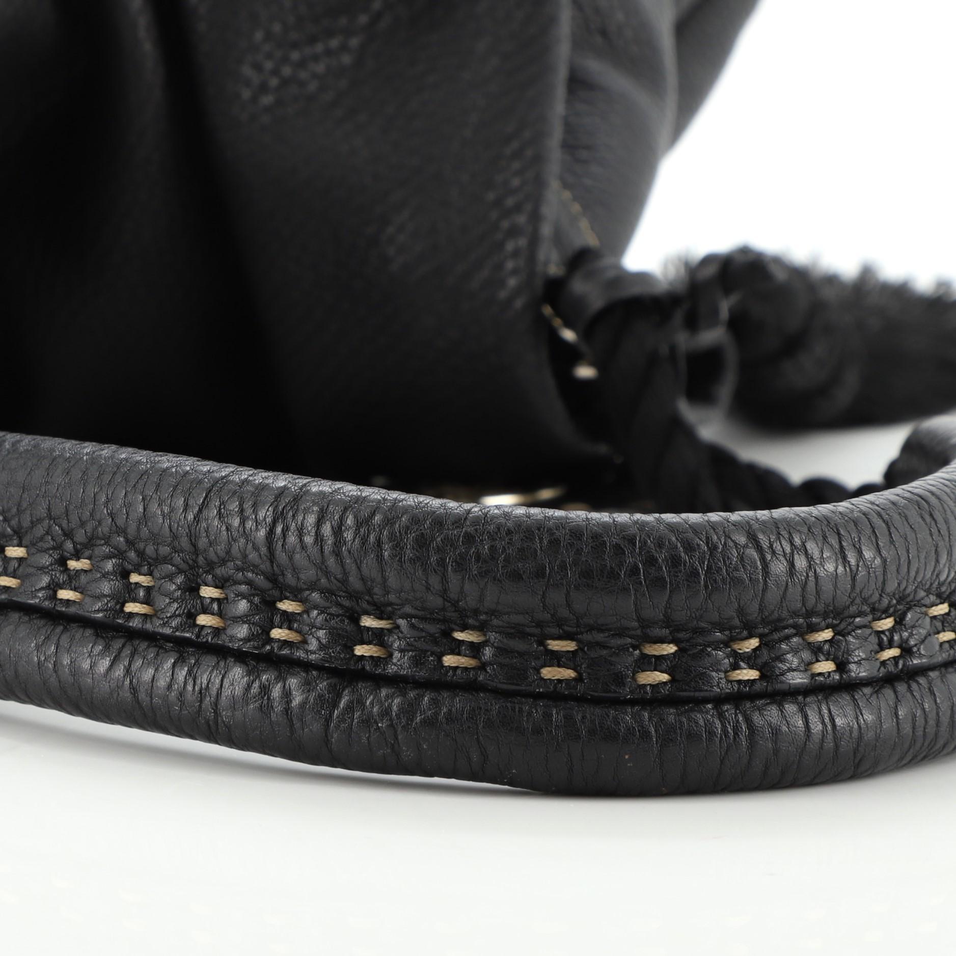 Fendi Selleria Tassel Flap Shoulder Bag Leather Large 1