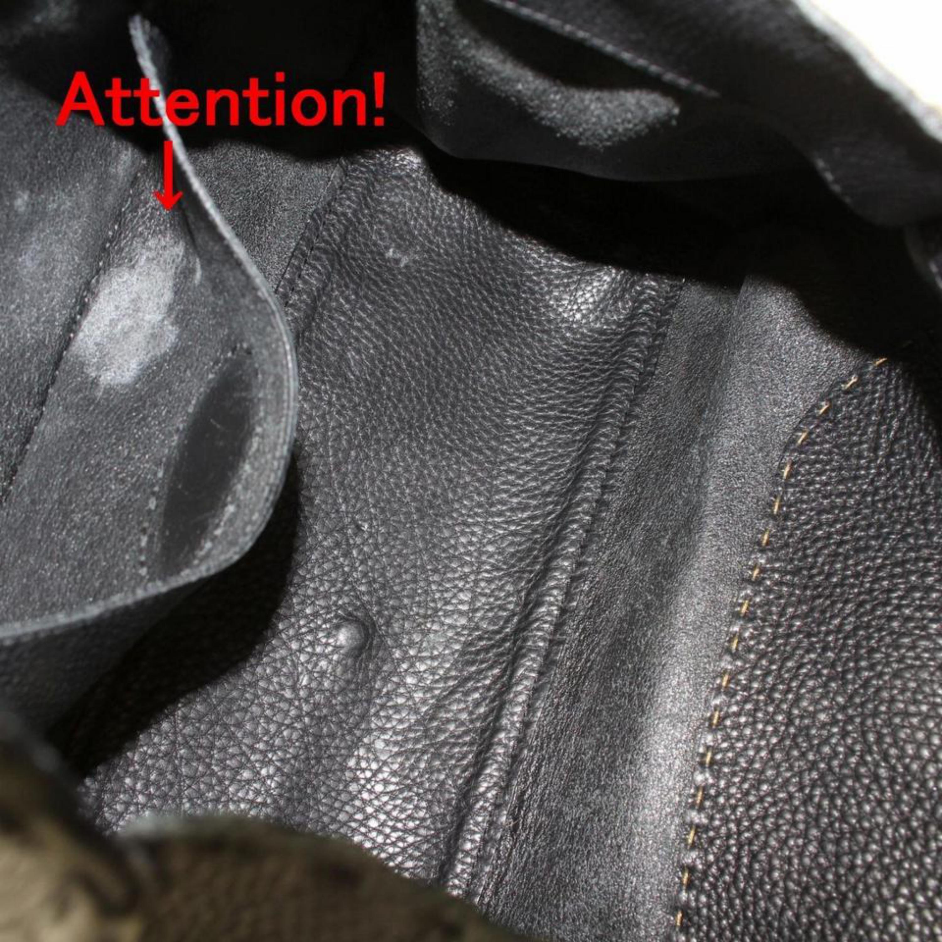 Fendi Selleria Turnlock 869639 Black Leather Shoulder Bag For Sale 8