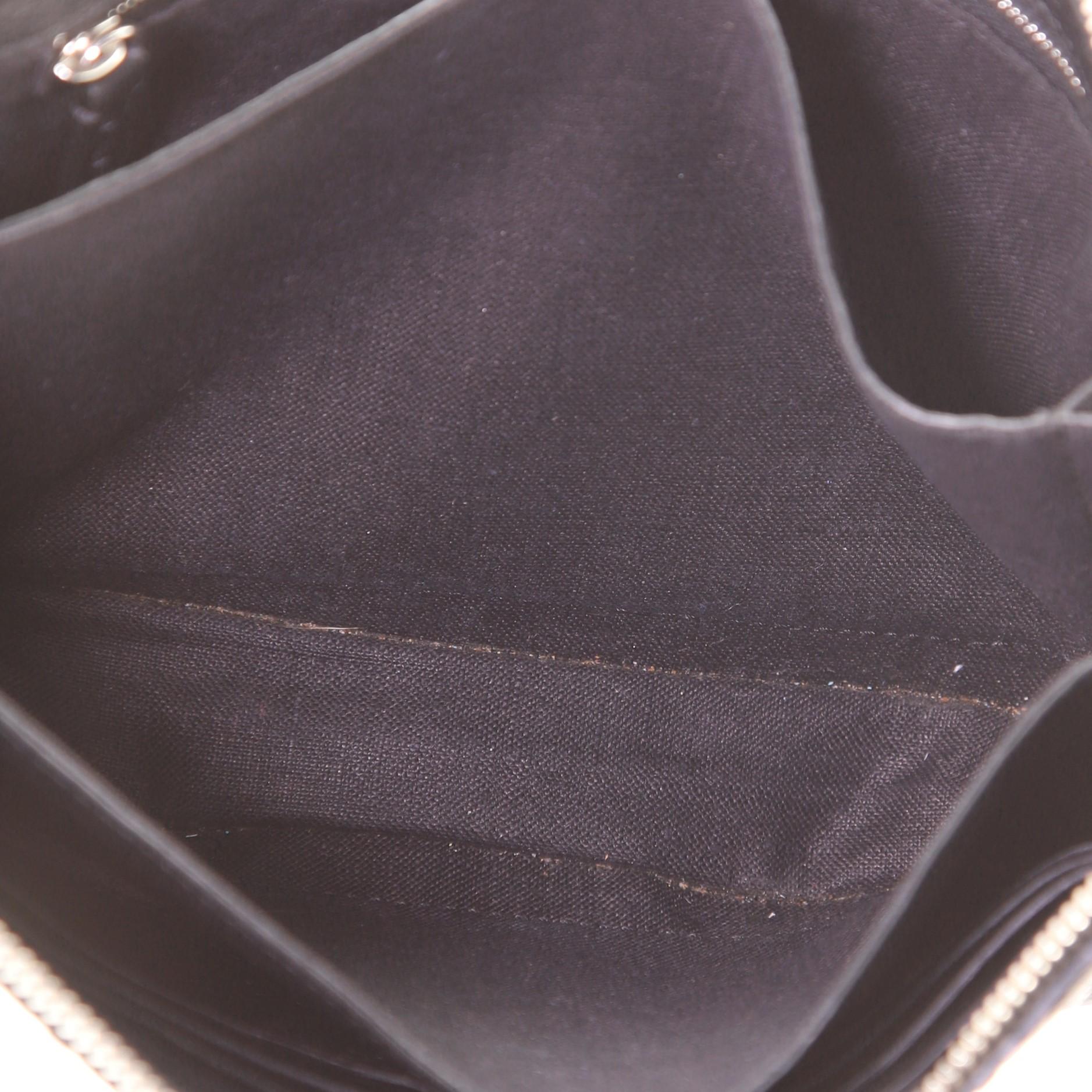 Women's or Men's Fendi Selleria Zip Clutch Leather Small