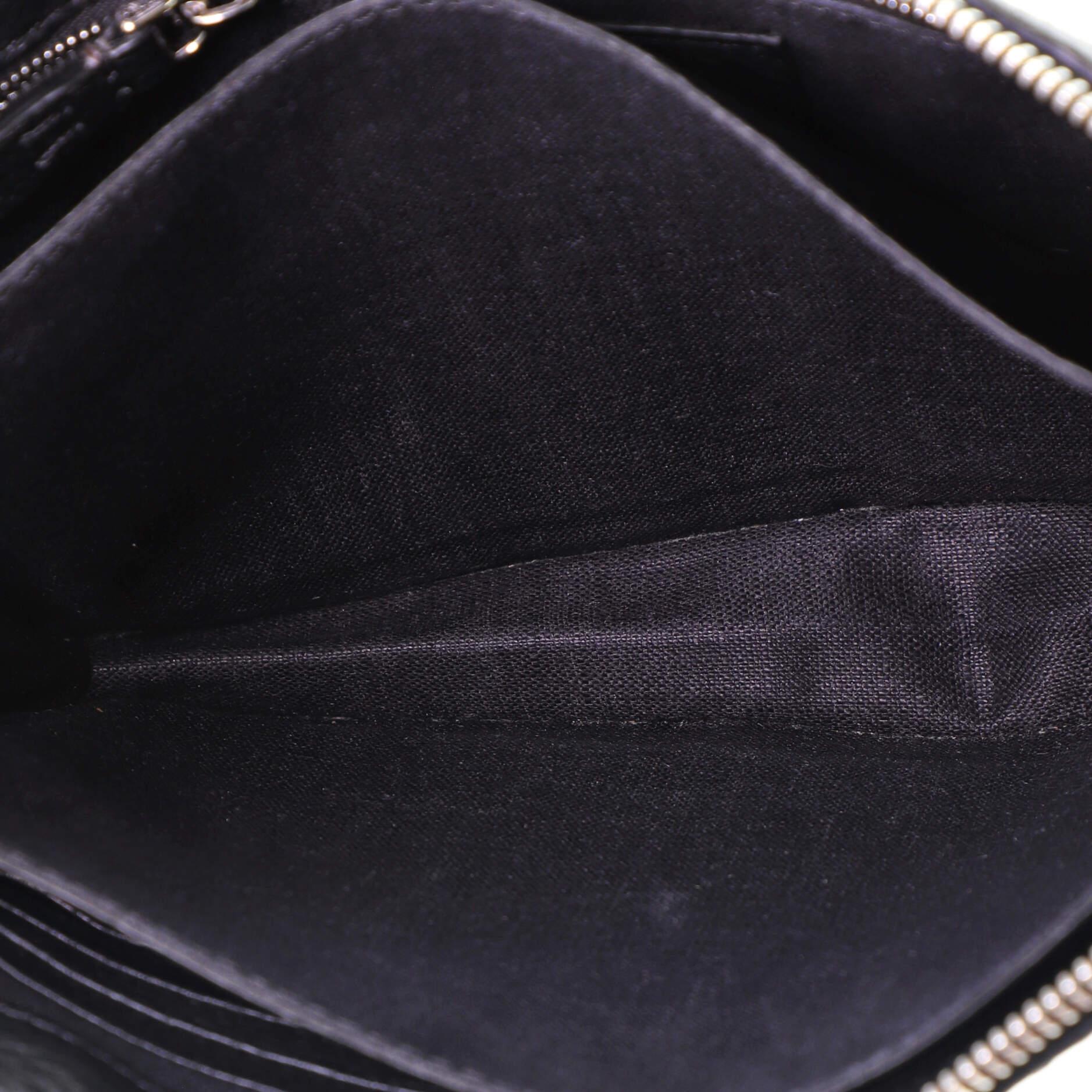 Women's or Men's Fendi Selleria Zip Clutch Leather Small