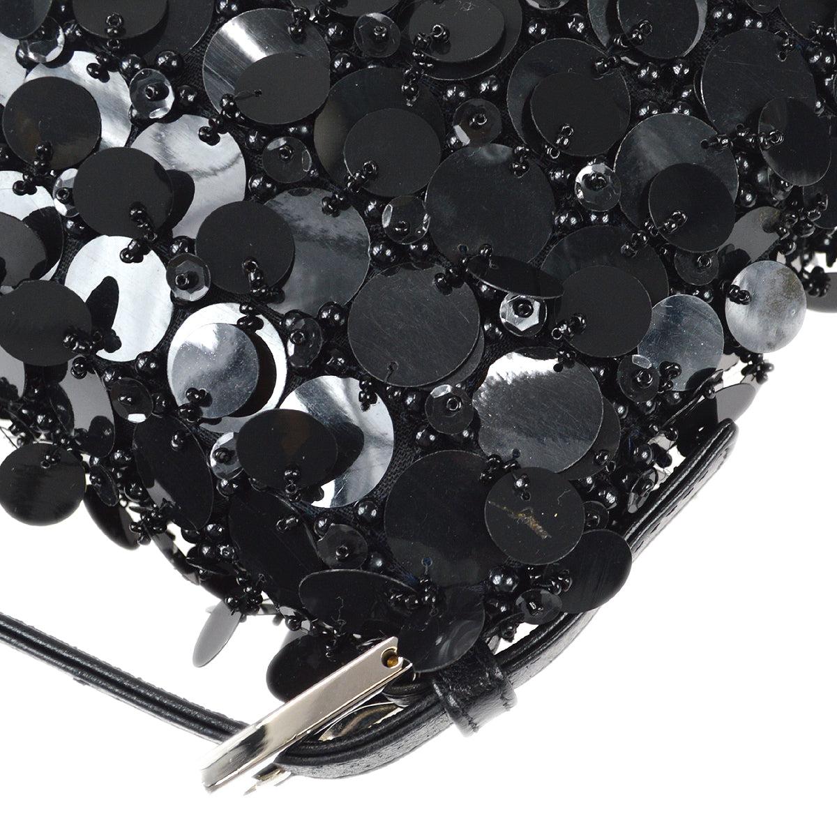 Fendi Sequins Baguette Bag Medium 78739, 2000s 1